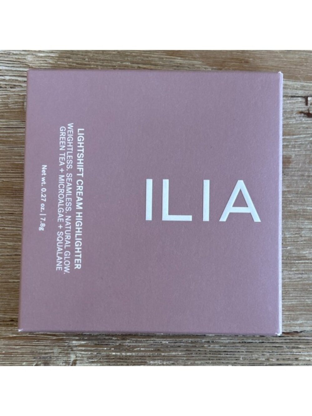 ILIA Lightshift Cream Highlighter in GLINT Full Size 0.27 oz NEW in BOX